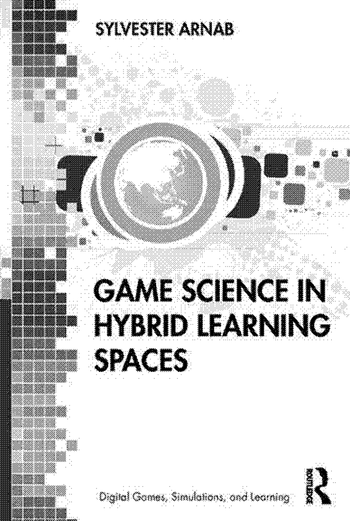 greyscale cover of Game Science in Hybrid Learning Spaces