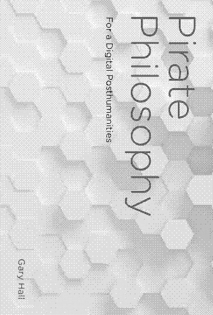 greyscale cover of Pirate Philosophy