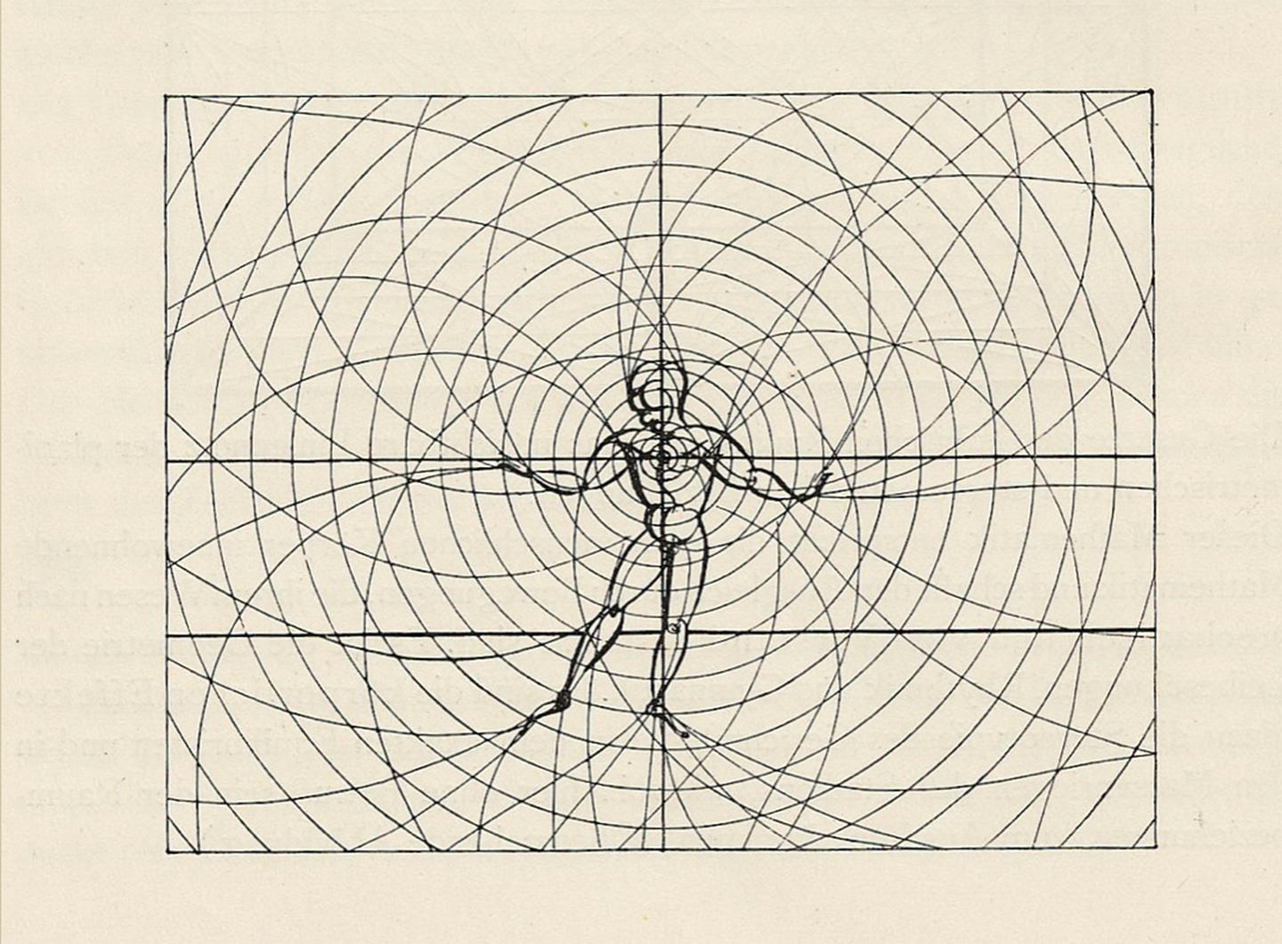 Oskar Schlemmer from Notebook n.4 of the Bauhausbucher, 1925.